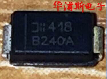 100pcs 100% orginal new SMD Ʈ Ű ̿ B240A-13-F B240 NICHTEK 귣 DO-214AC SMA